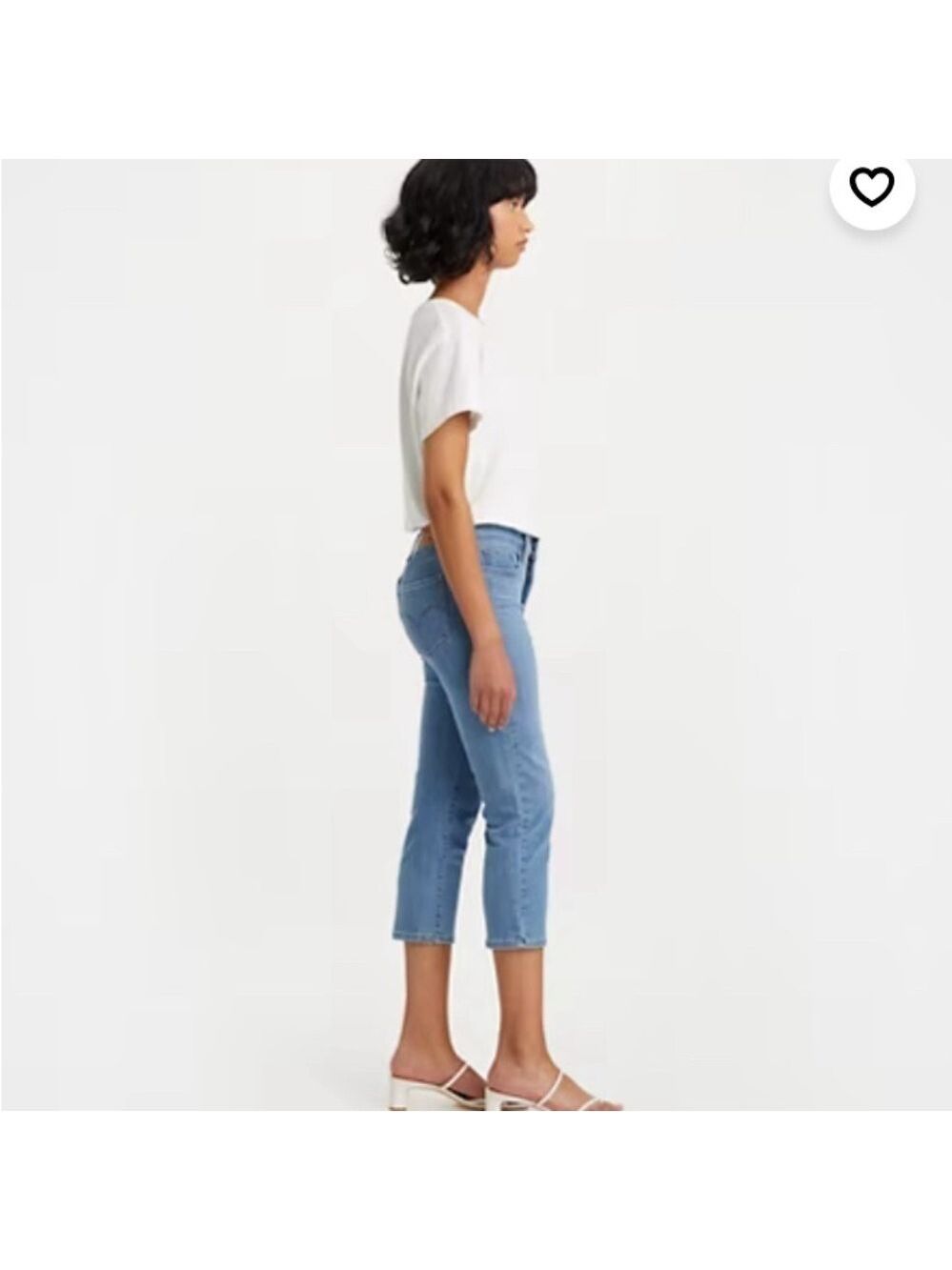 Levi’s 311 Cropped Jeans - NWOT - Size 28 - Picture 5 of 6